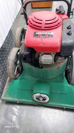 Parking Lot / Driveway cleaning machine.
