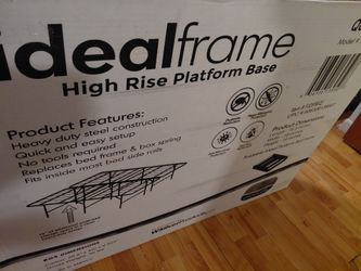 Platform bed frame