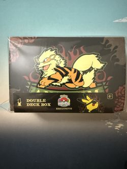 2025 Pokemon World Championship Double Deck Box Arcanine