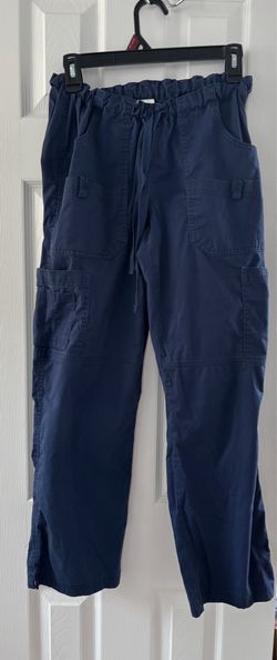 Buttersoft navy blue scrub pants