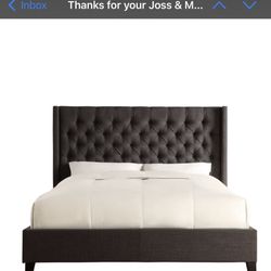 queen Bedframe:  FREE Box Spring Included 