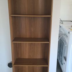 Antique Wood Storage Shelf