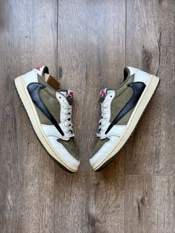 Jordan 1 Retro Low Travis Scott Olive Medium Mens Size 8.5
