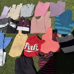 Women’s and men’s Sweaters size S, M, L $2 each 