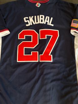 Dodgers: Team USA  250 yr Commemorative Edition. #27 Tarik Skubal. New. Xl