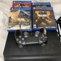 Ps4 Slim 1tb With 2 Controllers 