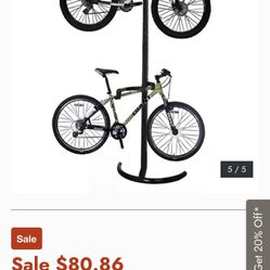 Bike Rack - Holds 2 Bikes