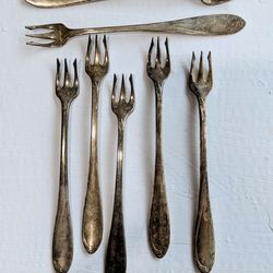 Oneida Ltd. Vintage Silver-Plated Forks