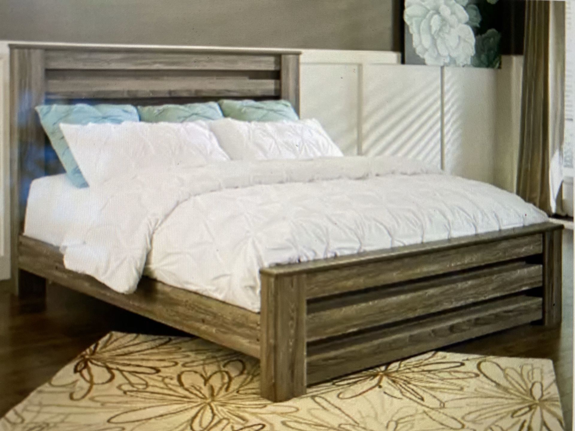 Queen size bedroom set from Ashely’s.