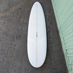 7'6" 2+1 Single+ side bites Anvil Mid Length Surfboard Similar to Takayama Scorpion new