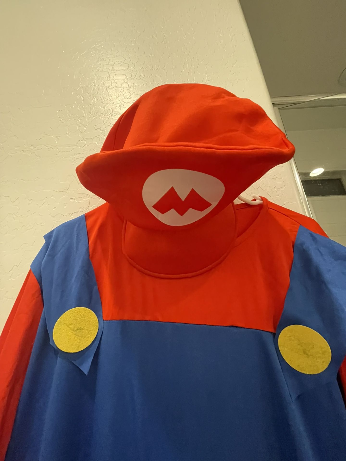 Mario And Luigi Adult Costumes Size Large