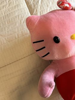 sanrio holly jolly hello kitty build a bear — multicolor