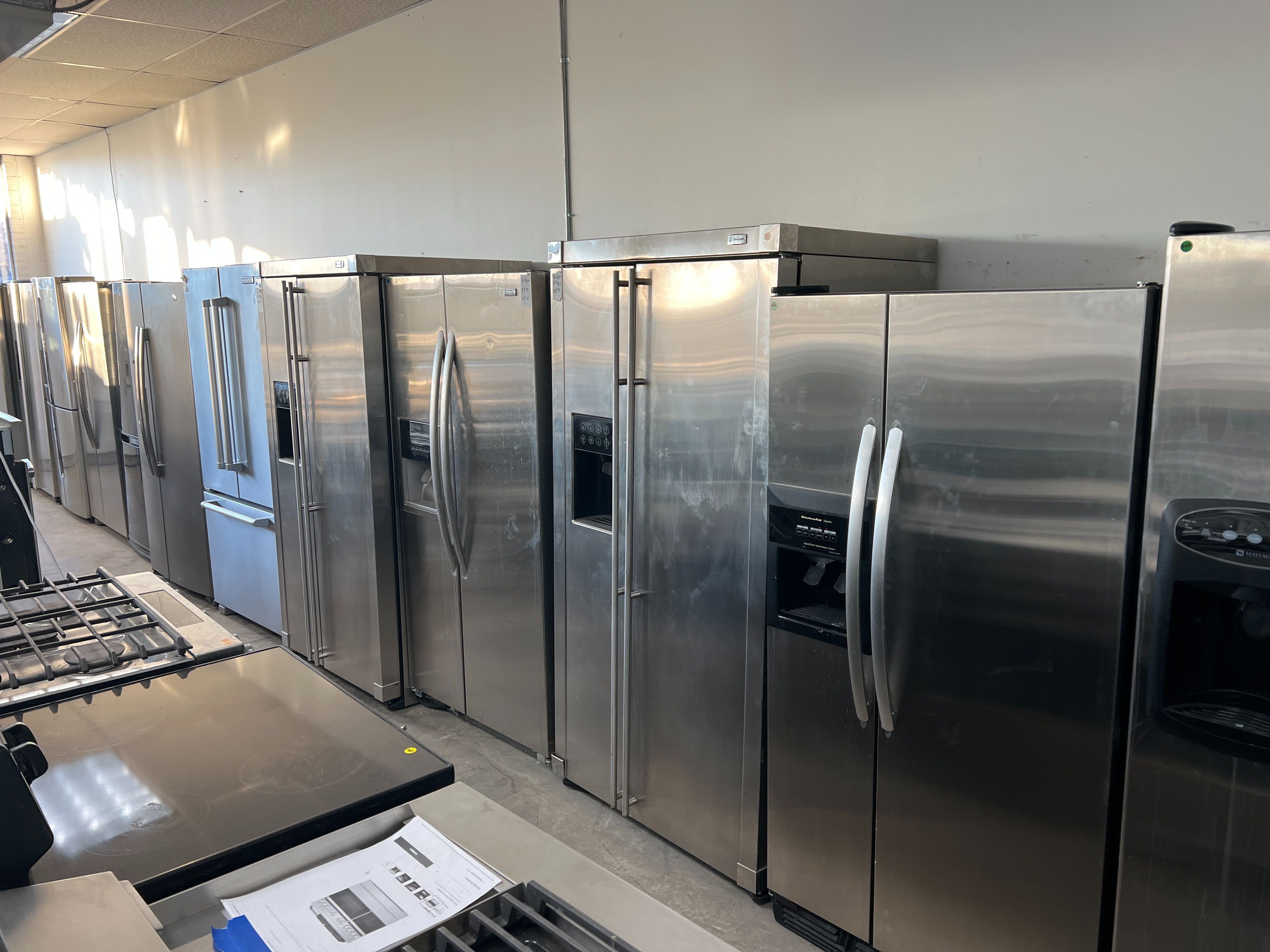 2 LOCATIONS - USED REFRIGERATORS - FREE DELIVERY -120 DAY WARRANTY