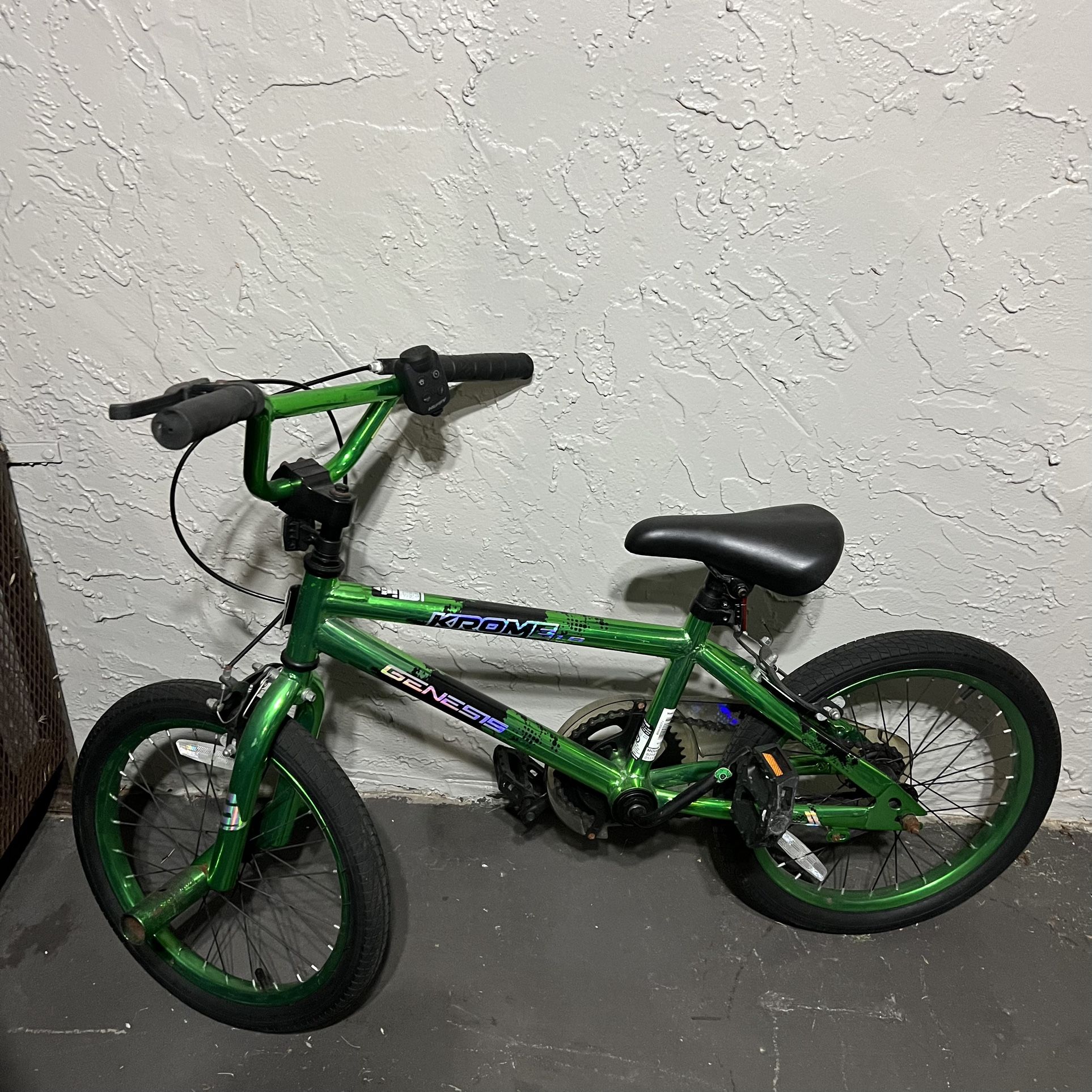 Krome Genesis Kids Bike Green