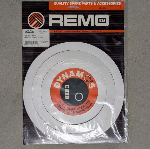 Remo Dynamo's Bass Drum Hole Templates