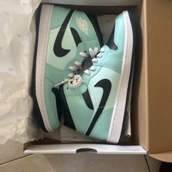 Retro Jordan 1 Light Blue And Teal