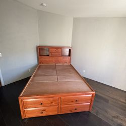 Solid Wood Bed Frame 