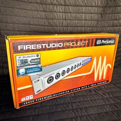 🎛️ PreSonus FireStudio Project – Brand New, Never Used!y
