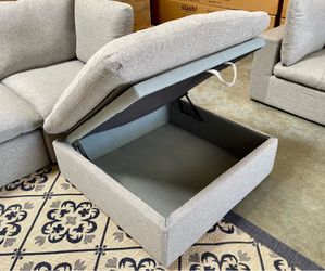 Brand New Washable Cloud Storage Ottoman – Only $79