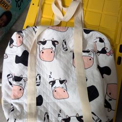 Cute Cow Baby Diaper Bag