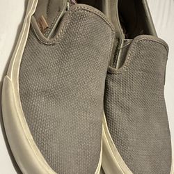 Grey Suede Vans  M 7 W 8.5