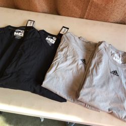 MENS Adidas T Shirt Set 4 Pieces Medium NEW