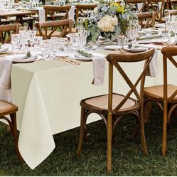 Ivory Table Cloths