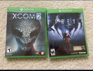 XCom 2 & Prey Xbox One Games 