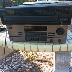 Multiple CD Disc Player And Amplifier With Equalizer