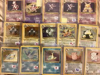 Vintage Holo Rare Pokémon Card Collection Lot