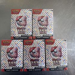151 Booster Bundles - Sealed Pokemon Cards
