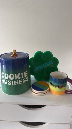 Tabitha Brown Cookie Jar, Mug, Coaster and Snack Box– BRAND NEW