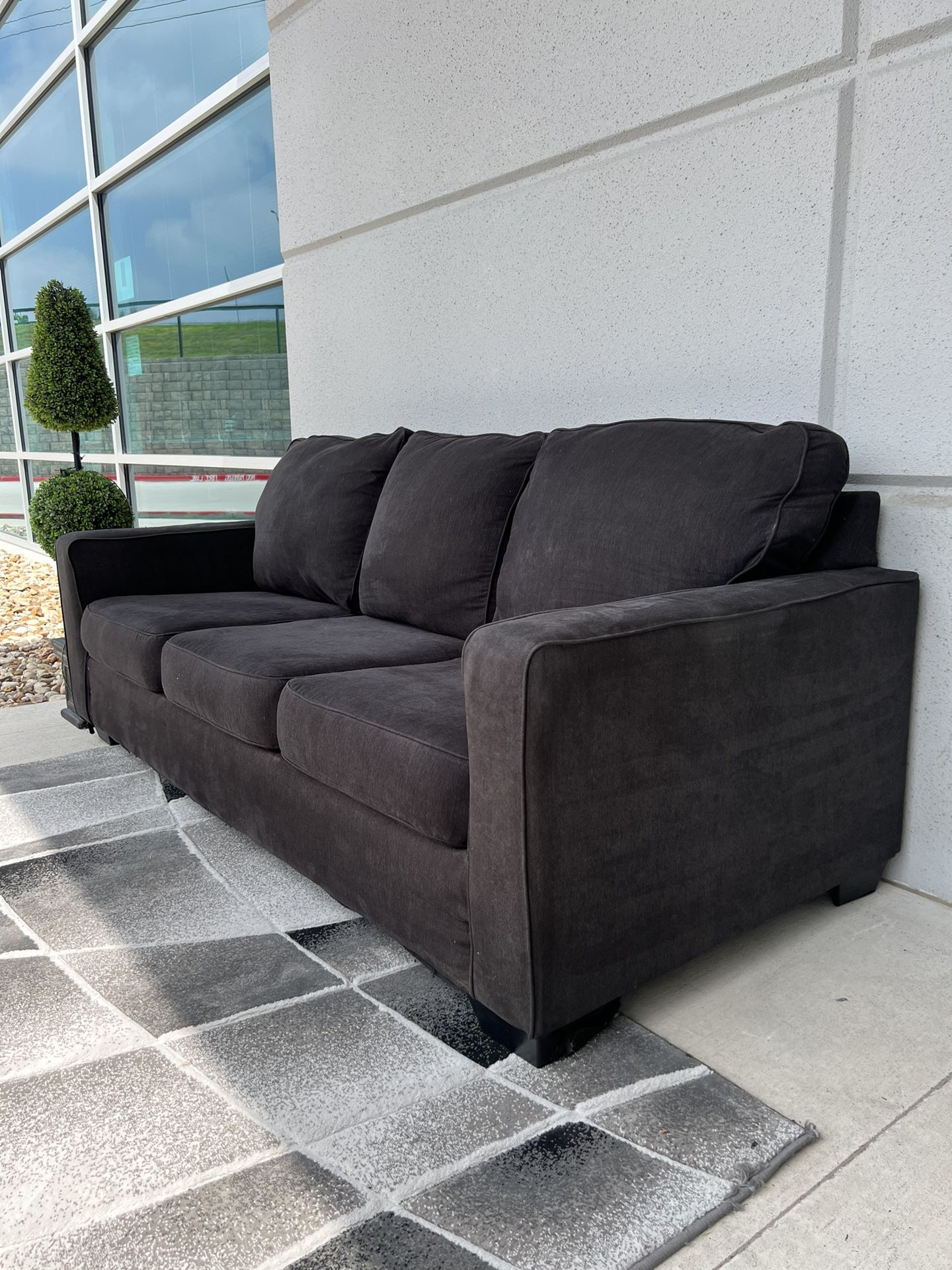Modern Gray Couch 