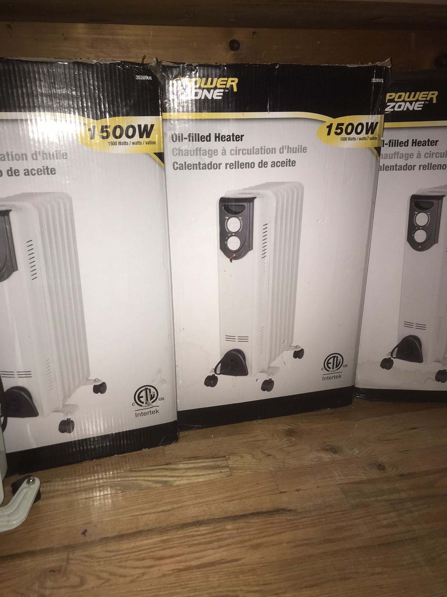 Power zone Oil Filled Heater 1500w