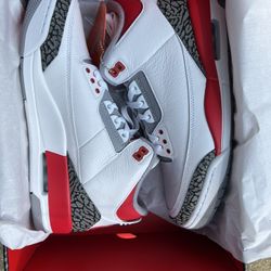 Jordan 3 Fire Red   Brand new Sz 8.5 10 11.5 13 