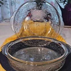 Princess House Fantasia Casserole Decal Lid 3 Qtr$50