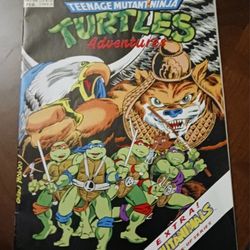 Teenage Mutant Ninja Turtles Adventures Comic Book 