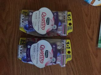 Schick quattro disposable 4 pack