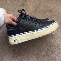 Women’s Size 6 Black Air Force 1s 