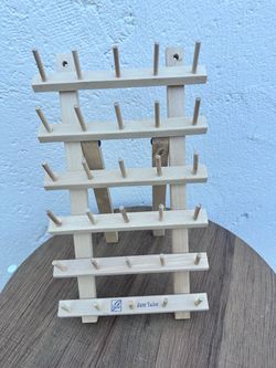 June Tailor Wooden Thread Spool Rack
