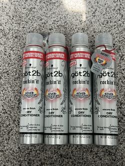 Schwarzkopf Dry Conditioner Lot Of 4