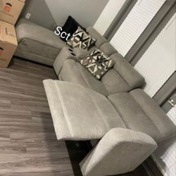 Colleyville Stone 5-Piece Power Reclining Sectional
Ashley