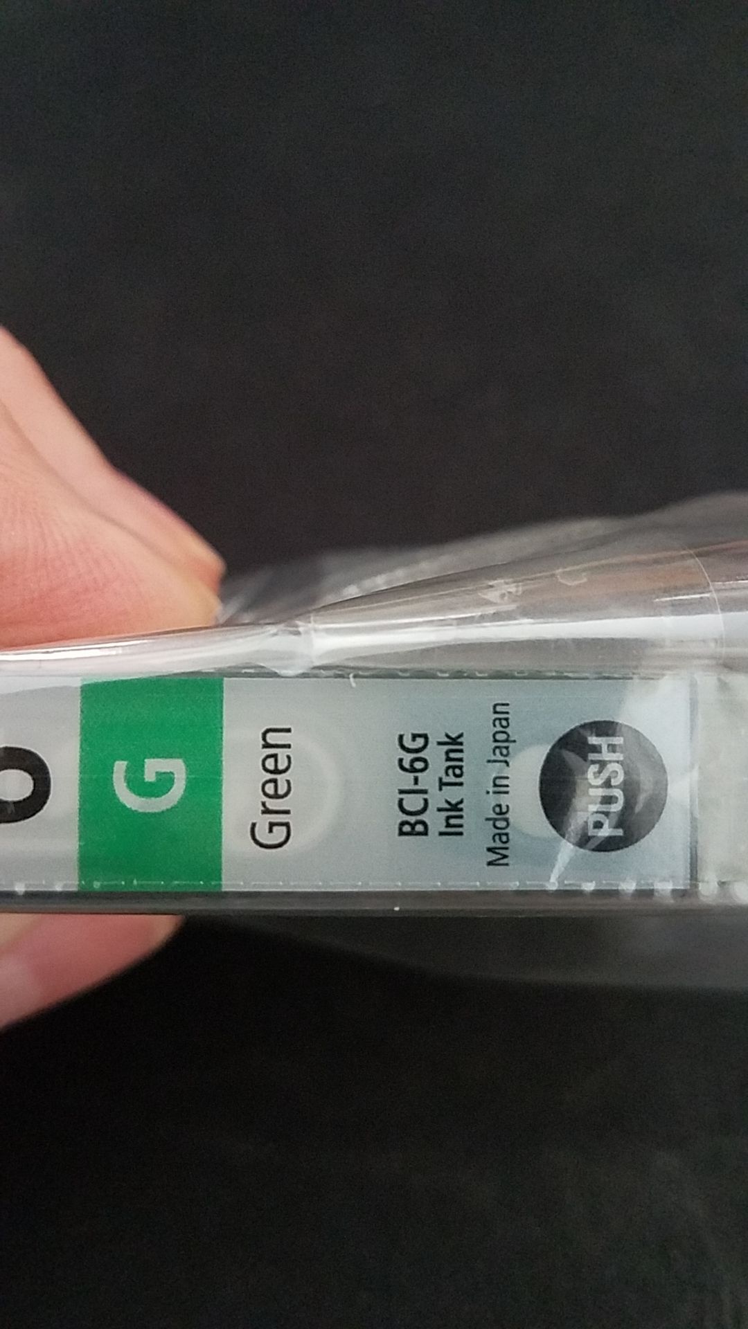 Canon BCI-6 green genuine ink cartridge