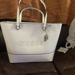 Guess Tote Bag White