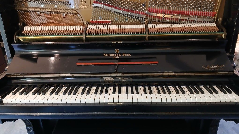 1880 Rare Antique Steinway Upright Piano5