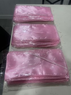 Satin Pink Sashes 