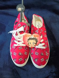 Betty Boop Fashion Sneakers Size 11
