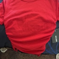 Red Top Brand New Never Worn