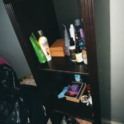 Beautiful DARK WOOD CABINET/DRESSER