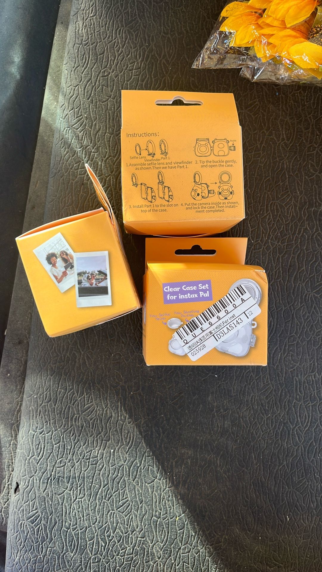 Clear Case Set For Instax Pal